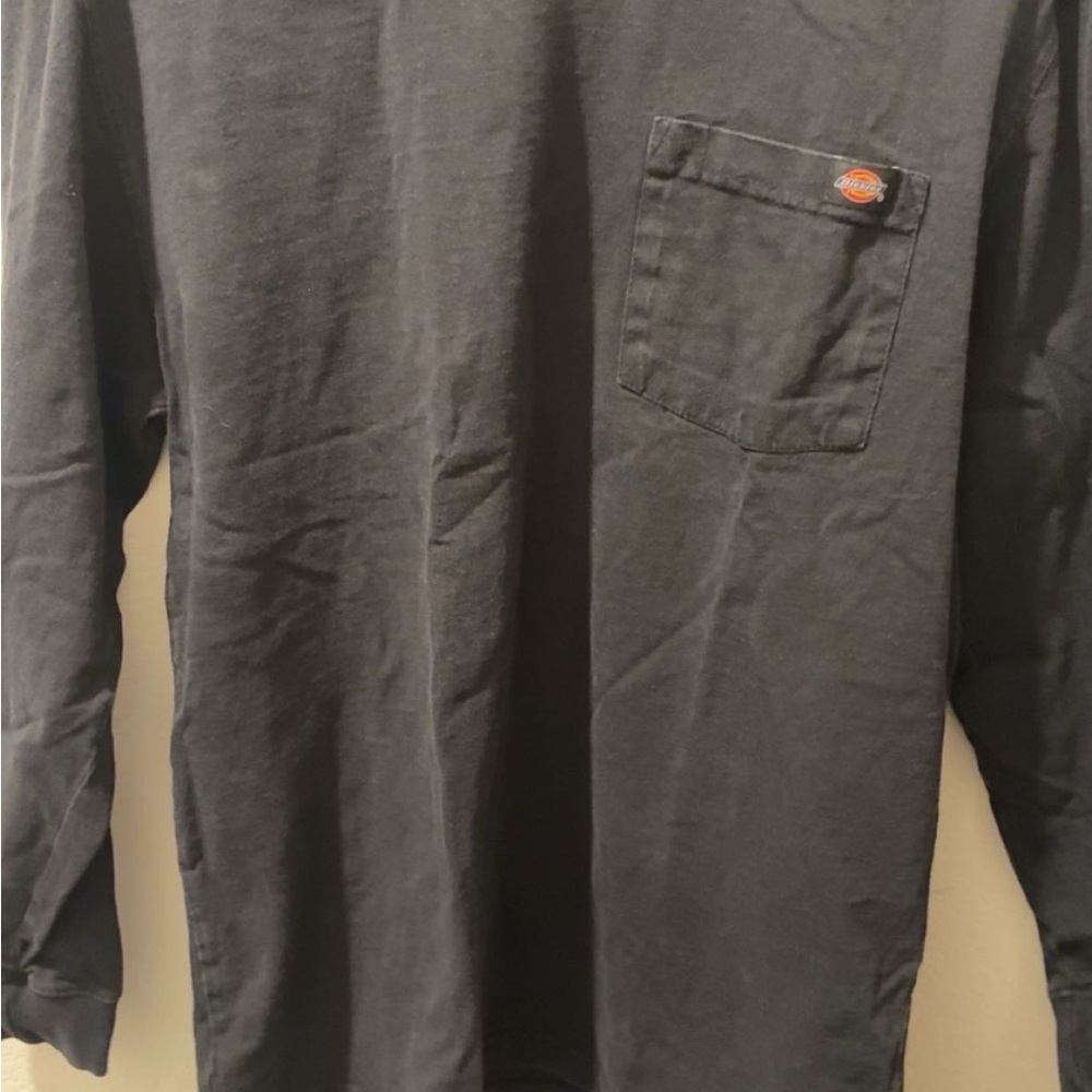 Dickies Black Long Sleeve Tee Casual Comfort
